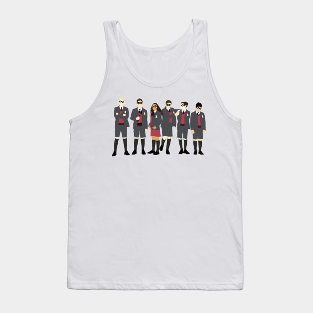 The Umbrella Academy Tank Top by FutureSpaceDesigns